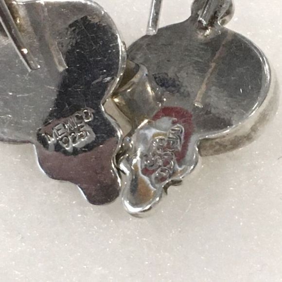 Silpada Victorian Sterling Silver 925 Brass Earrings - Picture 5 of 7